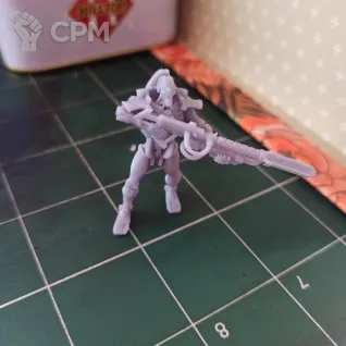Описание картинки Necron Deathmarks (5 шт.) от Leshiy по цене 600руб | Свободный Рынок Миниатюр - СРМ