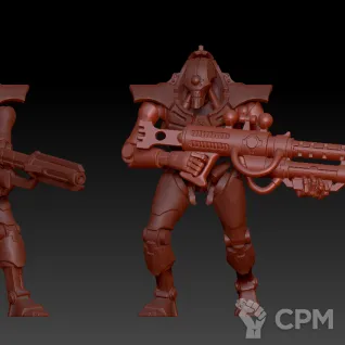 Описание картинки Deathmarks цена за 1шт+ база от WastelandMiniatures по цене 115руб | Свободный Рынок Миниатюр - СРМ