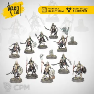Описание картинки Deathrattle Skeletons 2025 (10) от Wako Lab (Recast) по цене 1 384руб | Свободный Рынок Миниатюр - СРМ