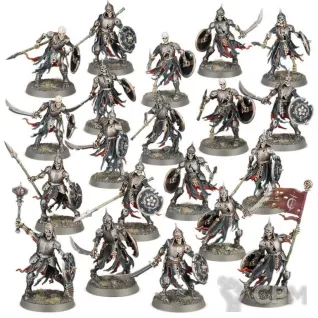Описание картинки Grave Guard / Barrow Guard /Deathrattle Skeletons - Скан -10 Штук от MrMetalHorror по цене 600руб | Свободный Рынок Миниатюр - СРМ