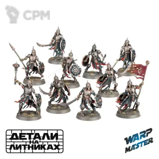 Описание картинки Deathrattle Skeletons x10 от WARP Master по цене 1 890руб | Свободный Рынок Миниатюр - СРМ