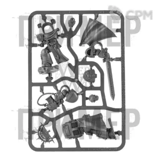 Описание картинки Deathwatch Captain in Term. Arm. (old) (2 лит) от WebWay по цене 935руб | Свободный Рынок Миниатюр - СРМ