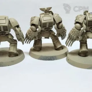 Описание картинки Deathwing Terminator Assault squad от Shamkin по цене 2 200руб | Свободный Рынок Миниатюр - СРМ