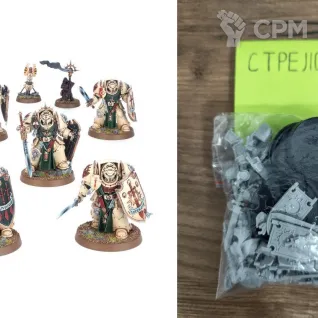 Описание картинки Deathwing Knights (Литье) от Барахолка CTPEJIKA по цене 2 200руб | Свободный Рынок Миниатюр - СРМ