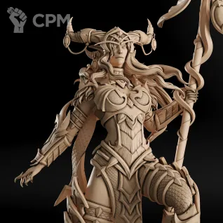 Описание картинки Dragon Queen Alexstrasza Фигурка (World of Warcraft) от GAS3TXD  по цене 4 400руб | Свободный Рынок Миниатюр - СРМ