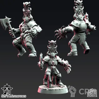 Описание картинки Gore Warriors of War от Manufactorum76 по цене 1 600руб | Свободный Рынок Миниатюр - СРМ