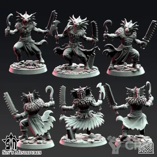 Описание картинки Fangs of the Blood Hounds от Manufactorum76 по цене 1 250руб | Свободный Рынок Миниатюр - СРМ