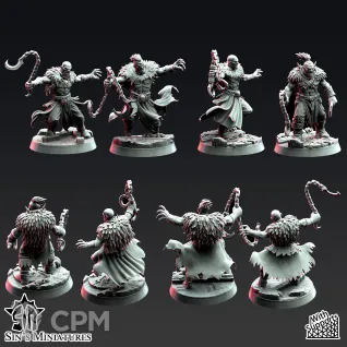 Описание картинки Fangs of the Blood Hounds от Manufactorum76 по цене 1 250руб | Свободный Рынок Миниатюр - СРМ