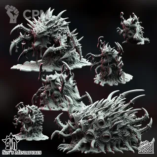 Описание картинки Daemon Soul Spawns от Manufactorum76 по цене 600руб | Свободный Рынок Миниатюр - СРМ