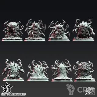 Описание картинки Daemon Soul Spawns от Manufactorum76 по цене 600руб | Свободный Рынок Миниатюр - СРМ
