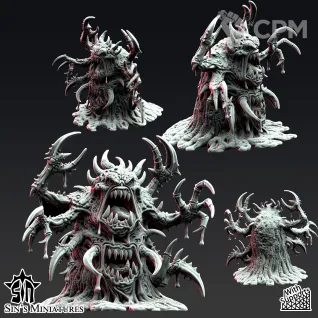 Описание картинки Daemon Soul Spawns от Manufactorum76 по цене 600руб | Свободный Рынок Миниатюр - СРМ