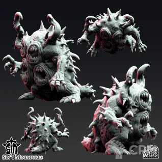 Описание картинки Daemon Soul Spawns от Manufactorum76 по цене 600руб | Свободный Рынок Миниатюр - СРМ