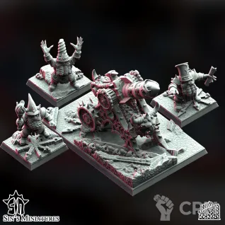 Описание картинки Havoc Dwarves' Rocket Launcher от Manufactorum76 по цене 1 500руб | Свободный Рынок Миниатюр - СРМ