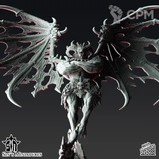 Описание картинки Exiled Greater Daemon of War от Manufactorum76 по цене 2 100руб | Свободный Рынок Миниатюр - СРМ