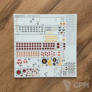 Описание картинки Armageddon Transfer Sheet от Artsart по цене 1 200руб | Свободный Рынок Миниатюр - СРМ
