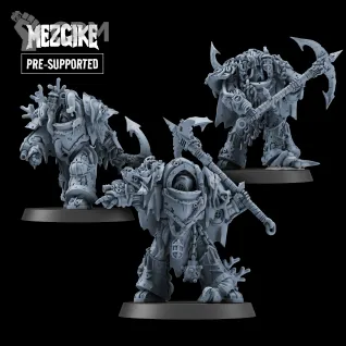 Описание картинки Deep Shroud Guard of Mthulus (3шт) от NITAI по цене 1 200руб | Свободный Рынок Миниатюр - СРМ
