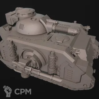 Описание картинки Deimos Pattern Predator Executioner от Studio Cockatoo по цене 2 750руб | Свободный Рынок Миниатюр - СРМ