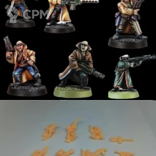 Описание картинки Delaque Gang (old) от АБу по цене 400руб | Свободный Рынок Миниатюр - СРМ