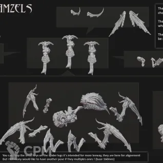 Описание картинки Soul Grinder of Slaanesh от Daniilfedyakov по цене 2 500руб | Свободный Рынок Миниатюр - СРМ