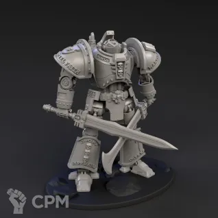 Описание картинки Dreadknight DaemonSlayer от WahaShop по цене 2 400руб | Свободный Рынок Миниатюр - СРМ