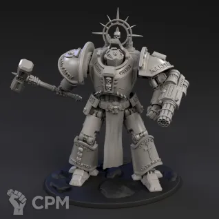 Описание картинки Dreadknight DaemonSlayer от WahaShop по цене 2 400руб | Свободный Рынок Миниатюр - СРМ