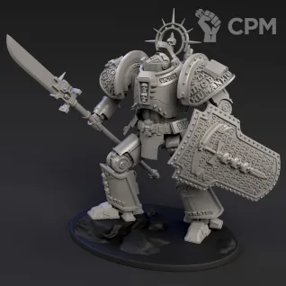 Описание картинки Dreadknight DaemonSlayer от WahaShop по цене 2 400руб | Свободный Рынок Миниатюр - СРМ