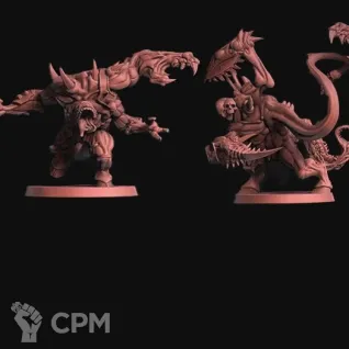 Описание картинки Спавны Кхорна. от Shizoface по цене 1 700руб | Свободный Рынок Миниатюр - СРМ