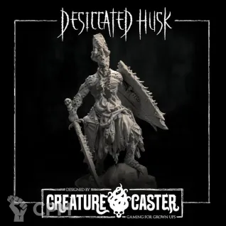 Описание картинки Great Hunger Desiccated Husk A от Recruiter по цене 450руб | Свободный Рынок Миниатюр - СРМ