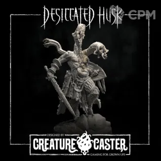 Описание картинки Dessicated Husk B The Great Hunger от Recruiter по цене 450руб | Свободный Рынок Миниатюр - СРМ