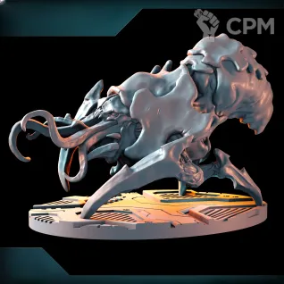 Описание картинки Spider Brain Bug от Fisher print по цене 2 000руб | Свободный Рынок Миниатюр - СРМ