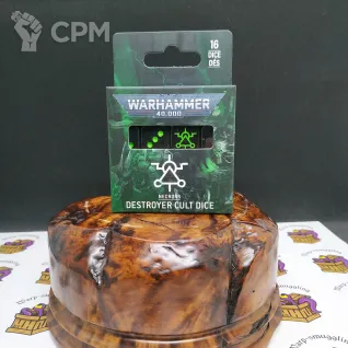 Описание картинки Desroyer Cult Dice от Warp-Smuggling по цене 350руб | Свободный Рынок Миниатюр - СРМ