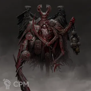 Описание картинки Desecrated Saint от WebWay 3D по цене 2 500руб | Свободный Рынок Миниатюр - СРМ