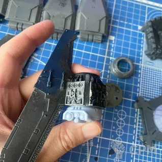 Описание картинки Deathstorm Drop Pod (Kustom) от KasRkin_89 по цене 3 250руб | Свободный Рынок Миниатюр - СРМ