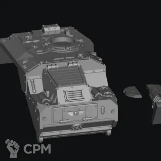 Описание картинки Thunderrer Siege Tank upgraid kit от Хижина Мопса по цене 1 000руб | Свободный Рынок Миниатюр - СРМ