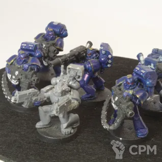 Описание картинки Devastator Squad (ориг) от Xavier Drake по цене 1 600руб | Свободный Рынок Миниатюр - СРМ