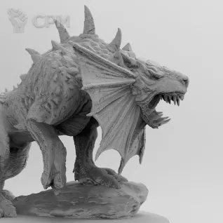 Описание картинки Flesh Hounds от 3Д-Печка по цене 150руб | Свободный Рынок Миниатюр - СРМ