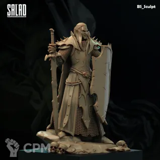 Описание картинки Dark Elf Warrior от Naggaroth Night по цене 2 000руб | Свободный Рынок Миниатюр - СРМ
