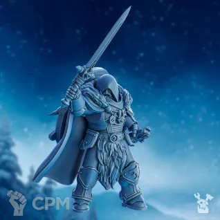 Описание картинки Space Wolves Capitan от MrMetalHorror по цене 350руб | Свободный Рынок Миниатюр - СРМ