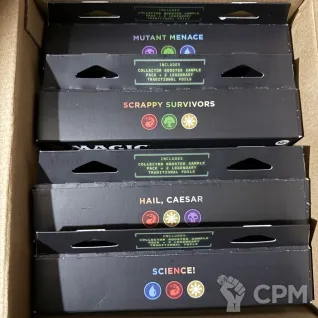 Описание картинки Magic The Gathering Fallout Commander Deck Bundle от Warmaster по цене 29 950руб | Свободный Рынок Миниатюр - СРМ