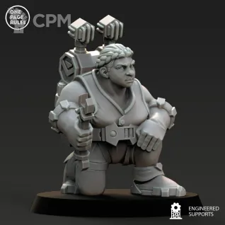 Описание картинки Dwarf Guild - Artillery OPR от Laboratory of Chaos по цене 550руб | Свободный Рынок Миниатюр - СРМ