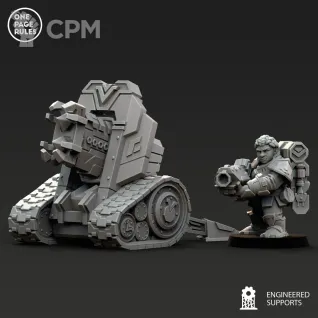 Описание картинки Dwarf Guild - Artillery OPR от Laboratory of Chaos по цене 550руб | Свободный Рынок Миниатюр - СРМ