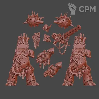 Описание картинки DG Daemon Prince от 3D Shop  по цене 800руб | Свободный Рынок Миниатюр - СРМ