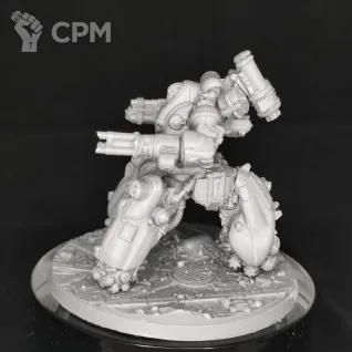Описание картинки Сентри-Бот от Dwarf Pirate Foundry по цене 900руб | Свободный Рынок Миниатюр - СРМ