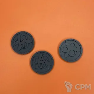 Описание картинки battle shock token DG от Milestone по цене 200руб | Свободный Рынок Миниатюр - СРМ
