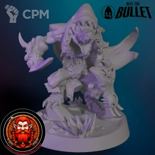 Описание картинки Кобольд воин от Falgrim's_shop по цене 420руб | Свободный Рынок Миниатюр - СРМ
