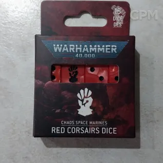 Описание картинки Red Corsairs Dice #1 от White Dwarf по цене 2 999руб | Свободный Рынок Миниатюр - СРМ
