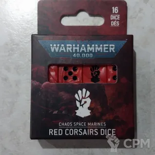 Описание картинки Red Corsairs Dice #2 от White Dwarf по цене 2 999руб | Свободный Рынок Миниатюр - СРМ