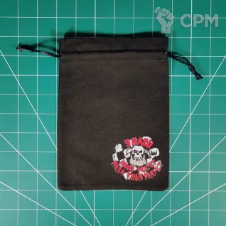 Описание картинки Мешочек для кубов (Dice Bag) Genestealer Cults от Каджит по цене 998руб | Свободный Рынок Миниатюр - СРМ