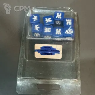 Описание картинки Medieval Dice - Blue от Logan03 по цене 1 900руб | Свободный Рынок Миниатюр - СРМ
