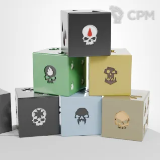 Описание картинки Кубы Black Templars от HoujouSatoko по цене 115руб | Свободный Рынок Миниатюр - СРМ